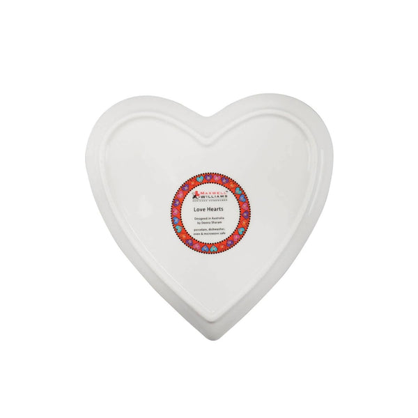 Maxwell & Williams Love Hearts Heart Plate - Chicken Dance - Potters Cookshop