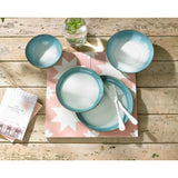 Denby 12-Piece Coupe Dinnerware Set - Azure Haze