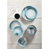 Denby 12-Piece Coupe Dinnerware Set - Azure Haze