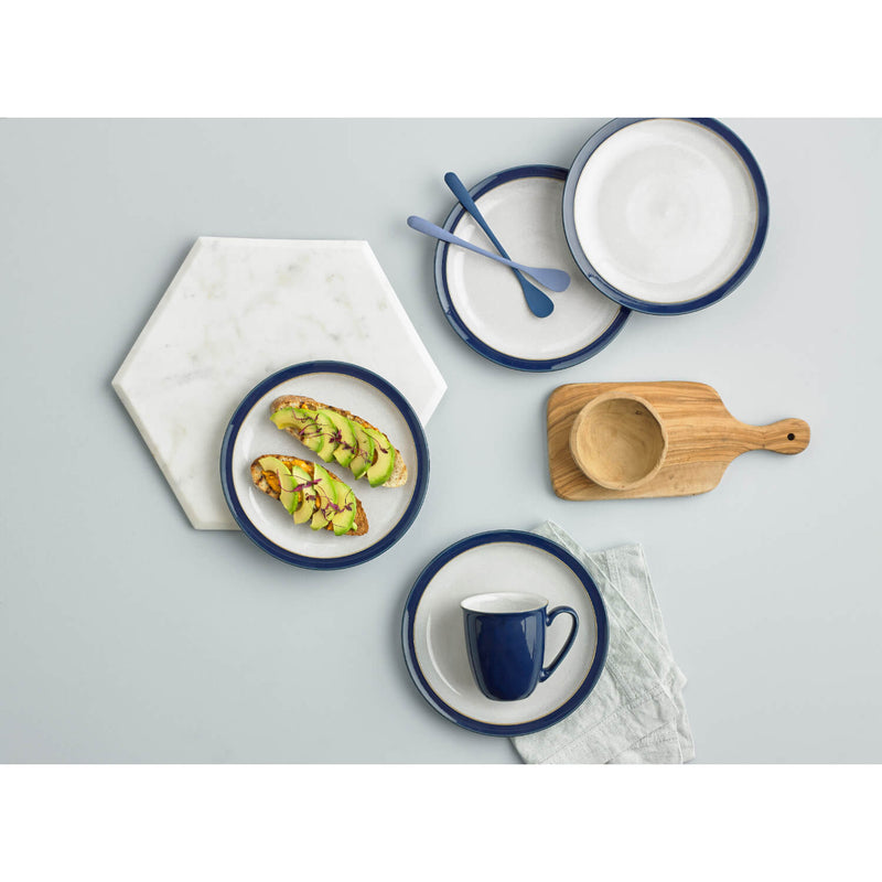 Denby Elements 17.5cm Small Plate - Dark Blue
