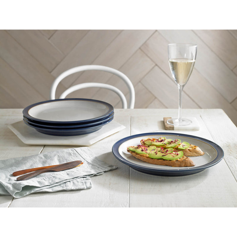 Denby Elements 26.5cm Dinner Plate - Dark Blue