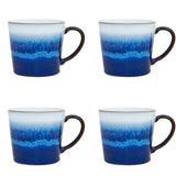 Denby Pottery Blue Haze 400ml Mug Set - 4 Piece