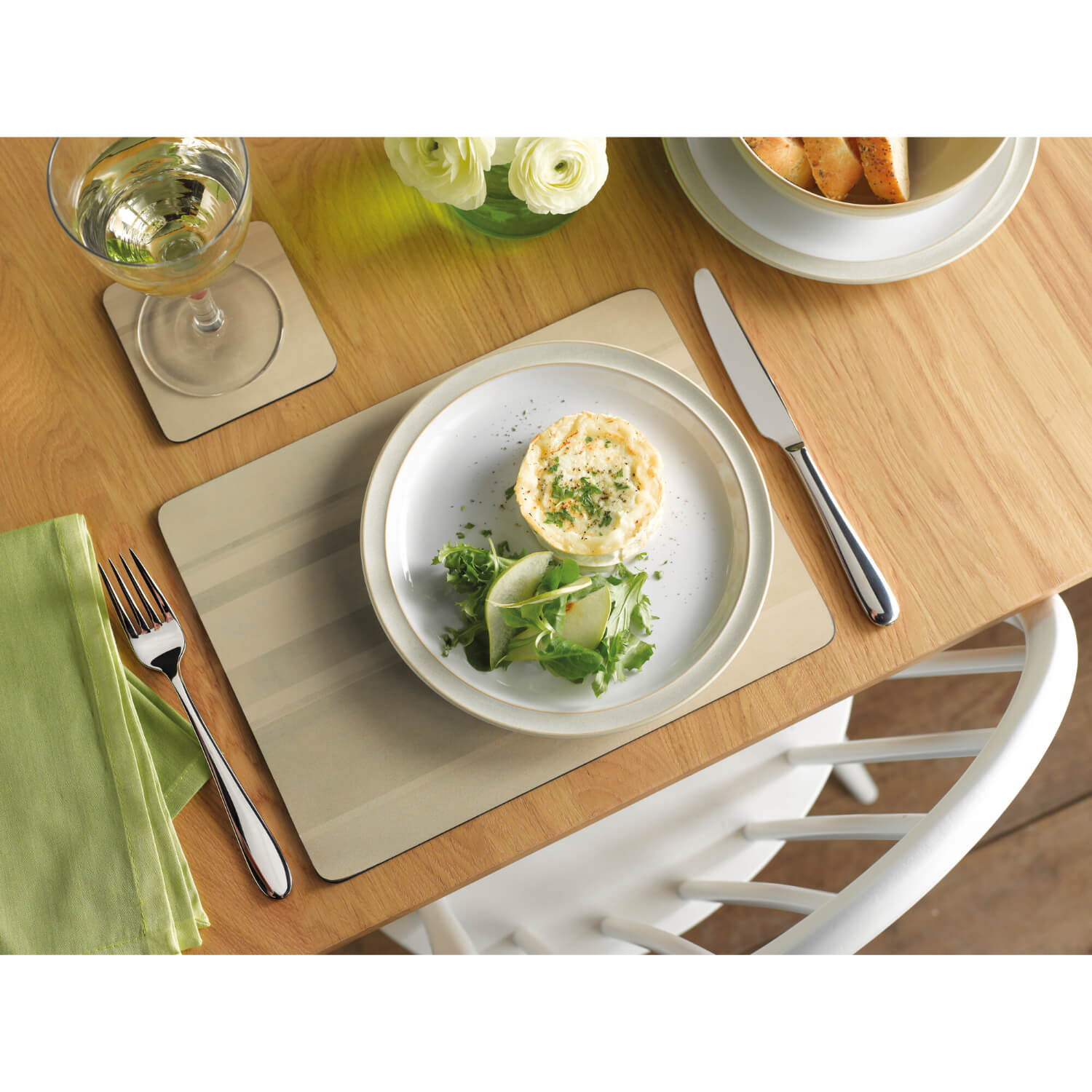 Buy Denby Colours 6 Piece Placemat Set Natural Potters