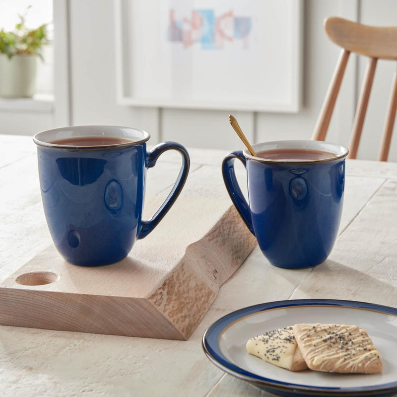 Denby Imperial Blue Pasta Bowl - 22cm - Potters Cookshop