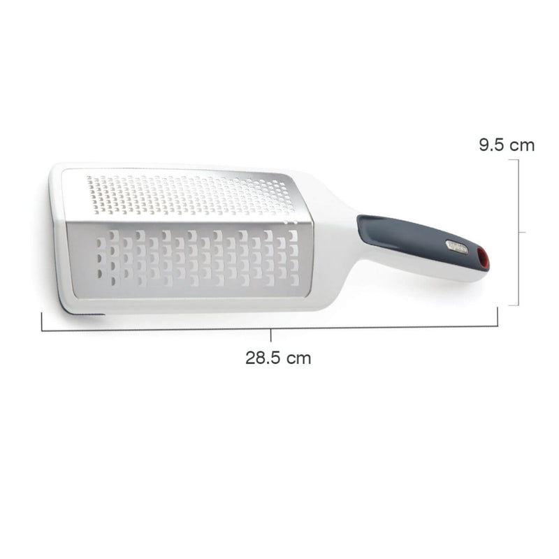 Zyliss Smooth Glide Dual Cheese Grater, Stainless Steel Silver