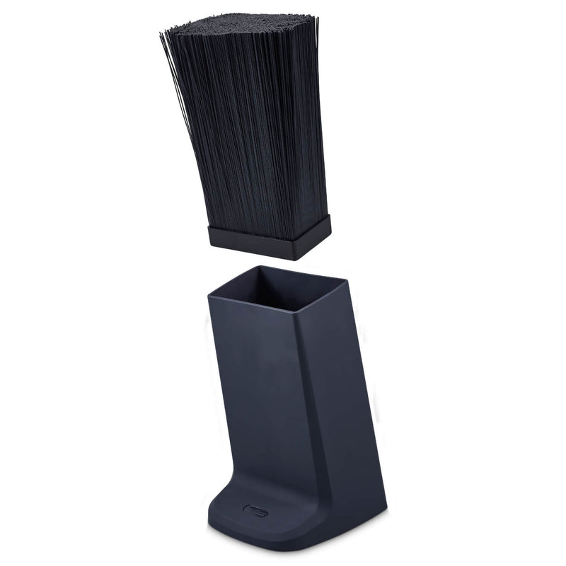 Zyliss Comfort Universal Empty Kitchen Knife Block - Black