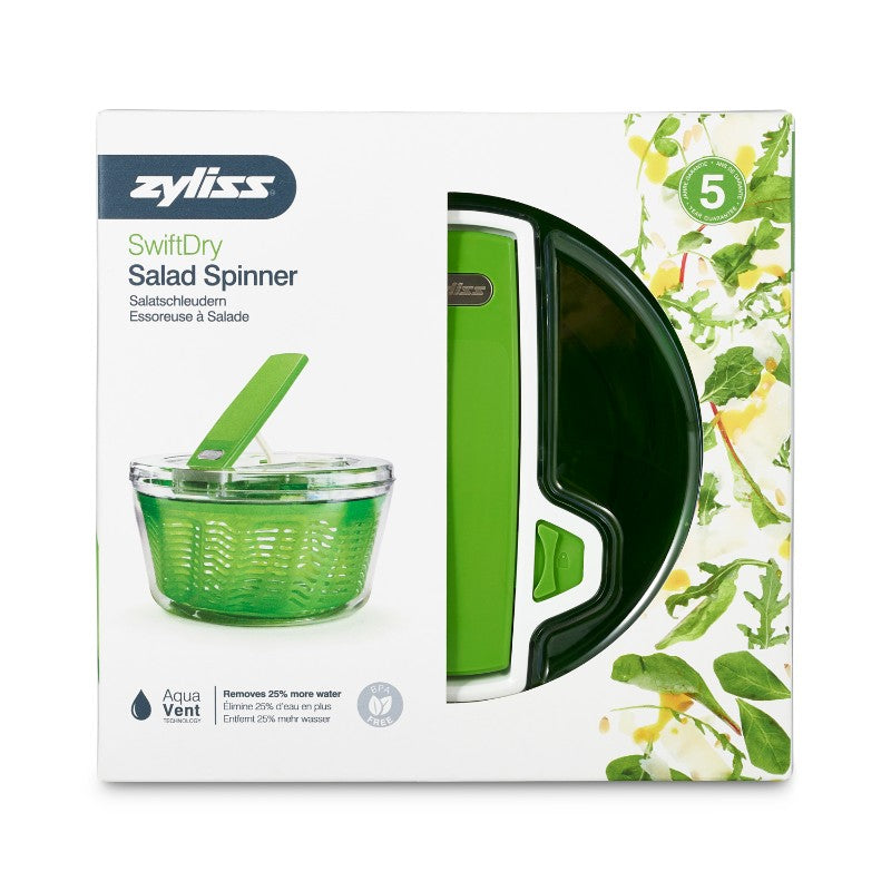Zyliss Swift Large Dry Salad Spinner - Boxed