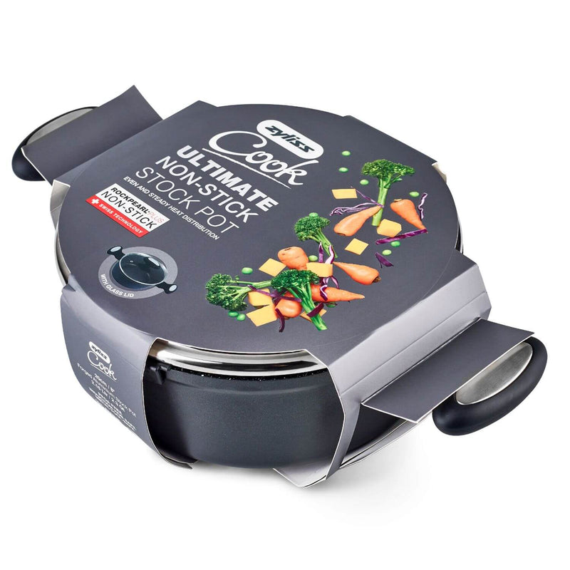 Zyliss Cook Aluminium Non-Stick Stock Pot - 20cm