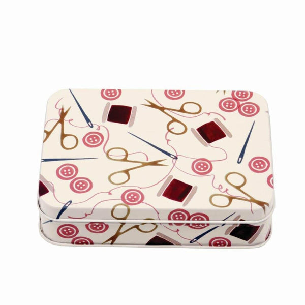 Emma Bridgewater Small Shallow Rectangular Sewing Tin - Potters Cookshop