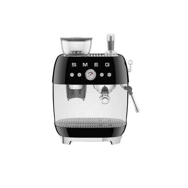 Smeg 50s Style Retro EGF03 Bean-to-Cup Espresso Coffee Machine - Black