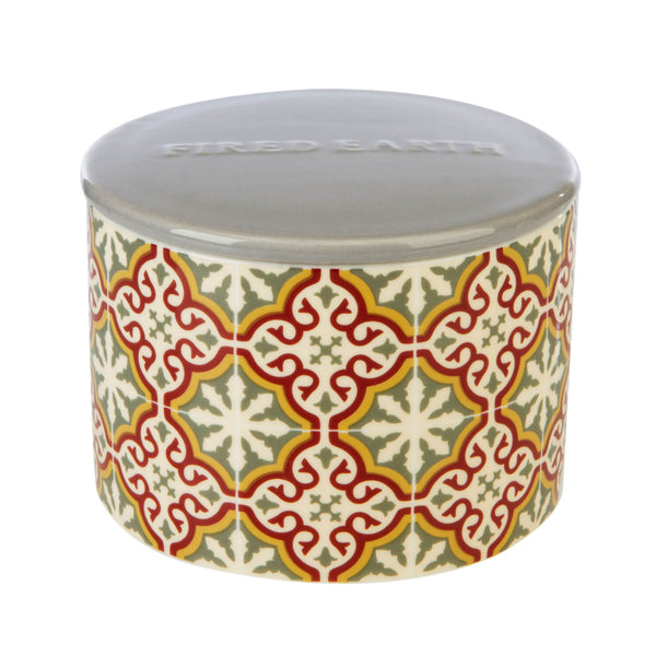 Wax Lyrical Fired Earth Large Ceramic Candle - Emperors Red Tea