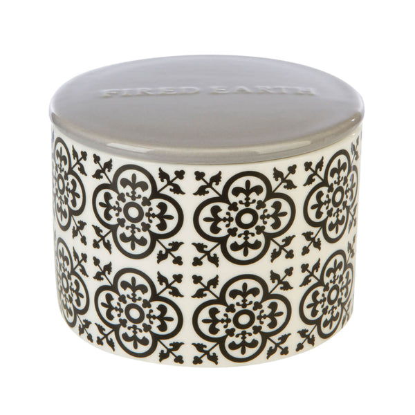 Wax Lyrical Fired Earth Large Ceramic Candle - Black Tea & Jasmine