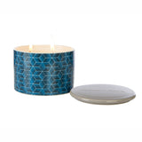 Wax Lyrical Fired Earth Large Ceramic Candle - Assam & White Cedar