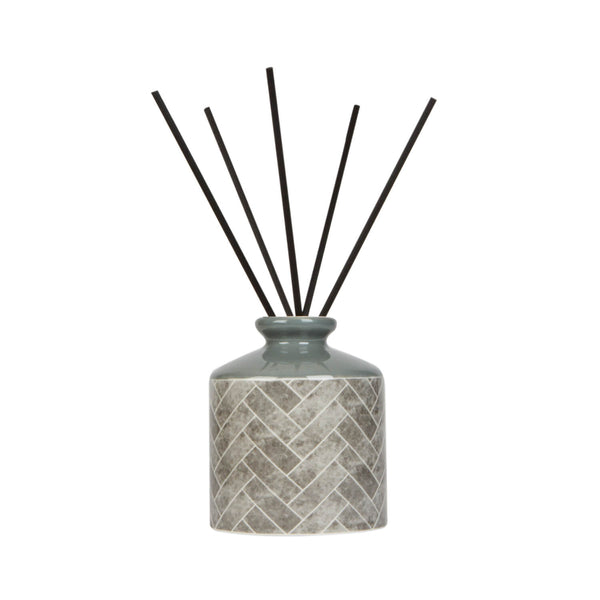 Wax Lyrical Fired Earth Ceramic Reed Diffuser - Earl Grey & Vetivert