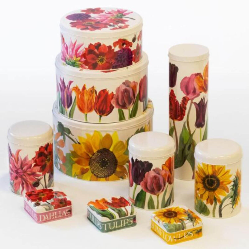 Emma Bridgewater Tall Rectangular Cereal Tin - Sunflowers - Potters Cookshop