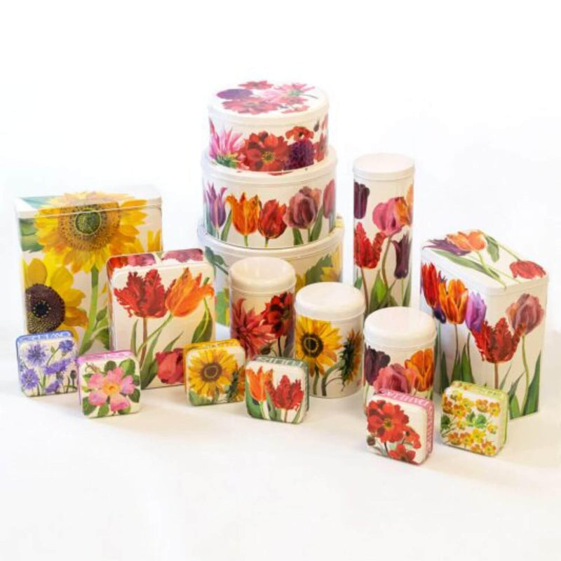 Emma Bridgewater Tall Rectangular Cereal Tin - Sunflowers - Potters Cookshop