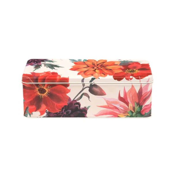 Emma Bridgewater Long Deep Rectangular Tin - Flowers