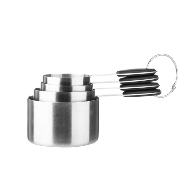 Fusion Stainless Steel Measuring Cup - 4 Piece - Potters Cookshop