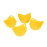 Fusion Twist Silicone 4-Pack Egg Poachers - Assorted