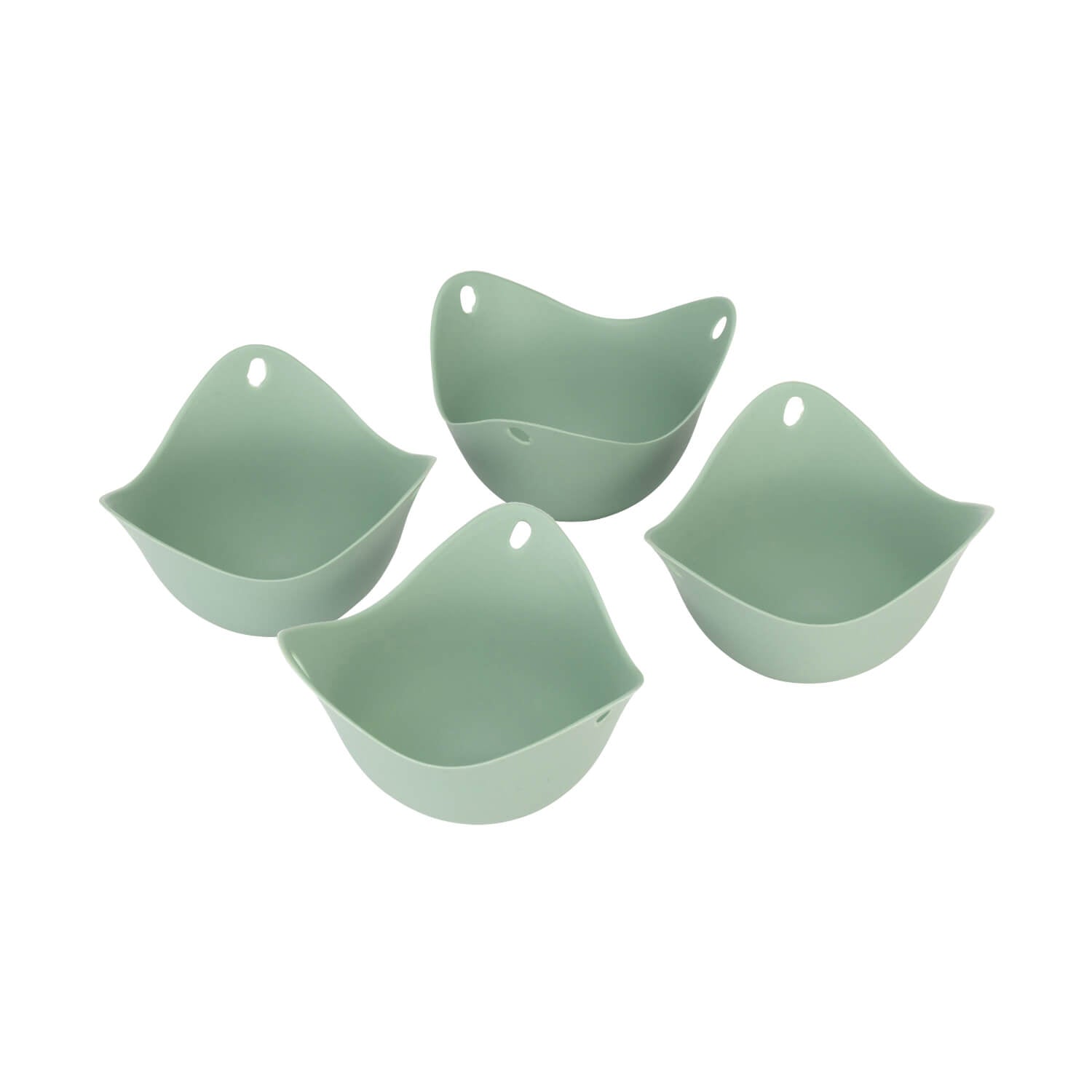 Buy Fusion Twist Silicone 4Pack Egg Poachers Assorted Potters