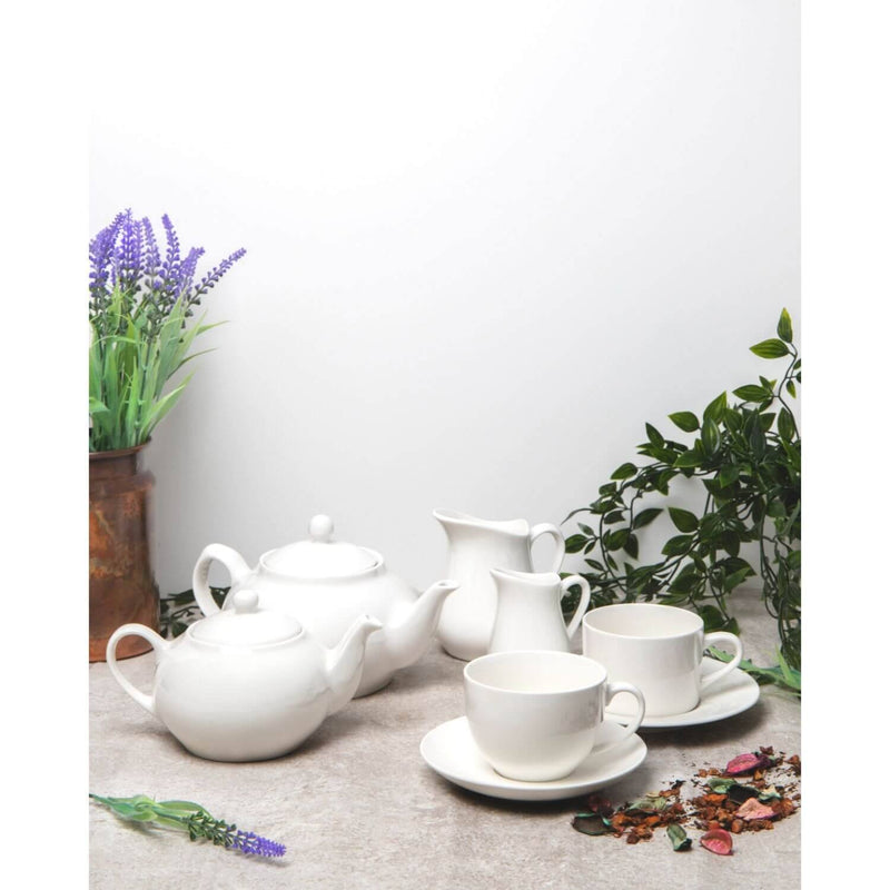 Buy Maxwell & Williams  White Basics Tea Cup & Saucer Set - 250ml –  Potters Cookshop