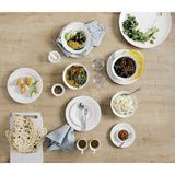 Maxwell & Williams White Basics Rim Dinner Set - 12 Piece - Potters Cookshop