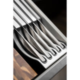 Global Knives G-88/239511 5 Piece Kitchen Knife Set with Storage Dock