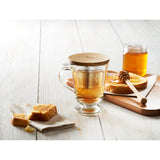 La Rochere Bee Tea Glass Mug with Infuser