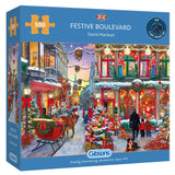 Gibsons 500 Piece Jigsaw Puzzle - Festive Boulevard