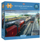 Gibsons 500 Piece Jigsaw Puzzle - Hest Bank Whitsun 1961
