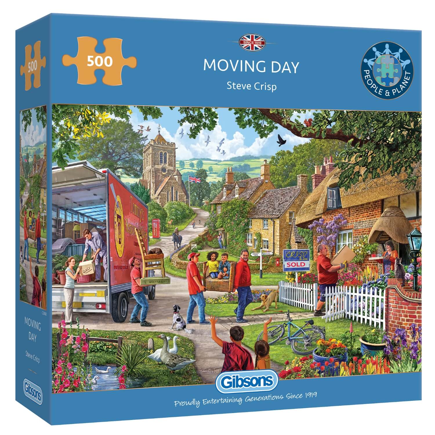 Buy Gibsons 500 Piece Jigsaw Puzzle Moving Day Potters