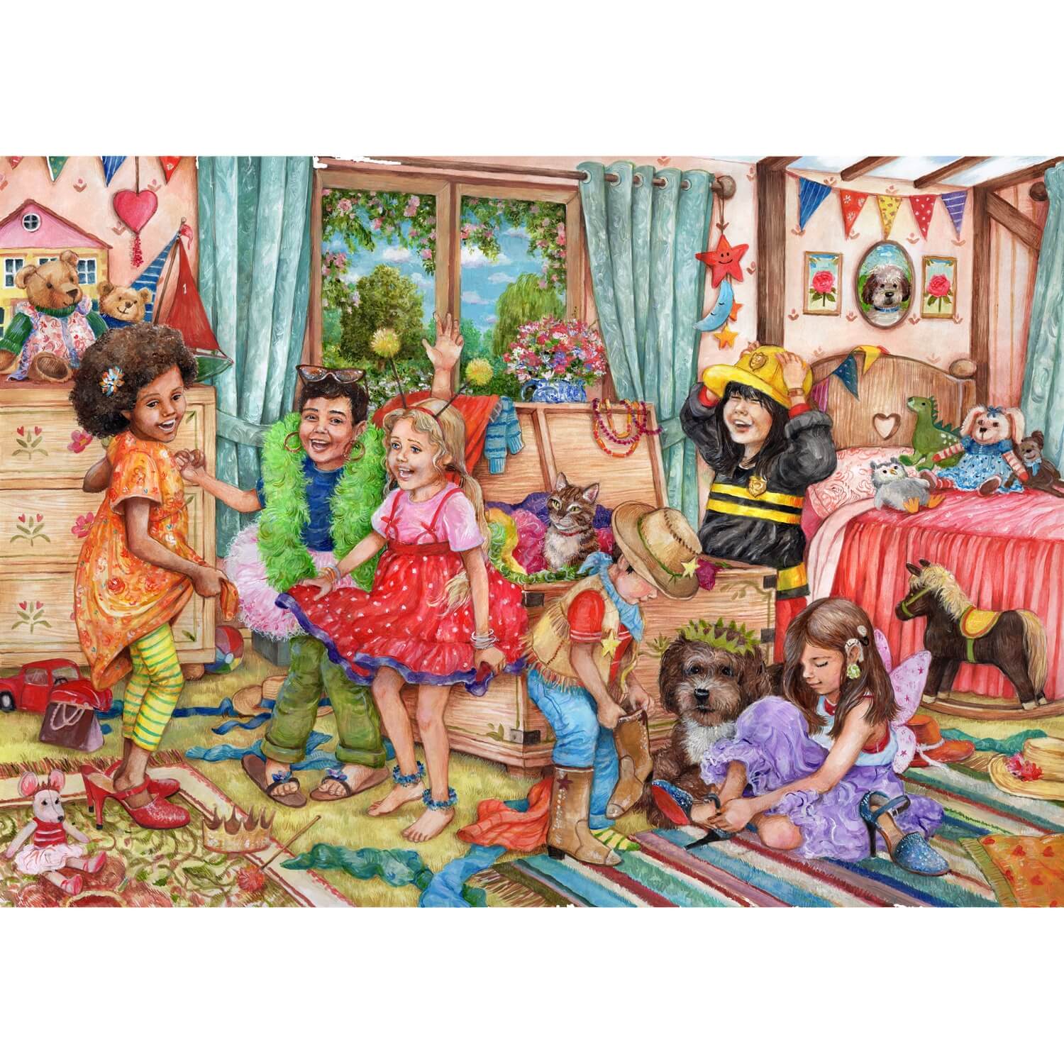 Buy Gibsons | 500 Piece Jigsaw Puzzle - Fancy Dress Fun – Potters Cookshop