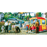 Gibsons 636 Piece Jigsaw Puzzle - Ice Cream By The River