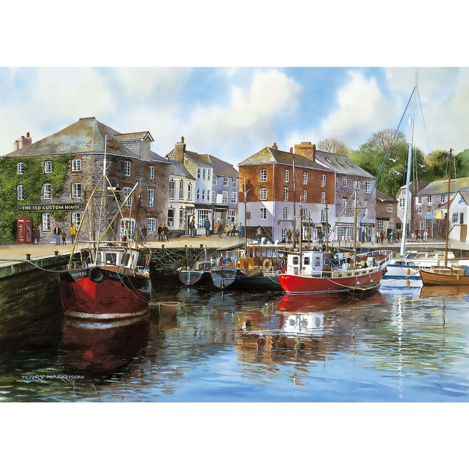 Buy Gibsons | 1000 Piece Jigsaw Puzzle - Padstow Harbour – Potters Cookshop