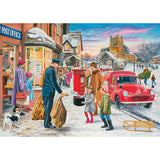Gibsons 4 x 500 Piece Jigsaw Puzzles - Magic Of Christmas