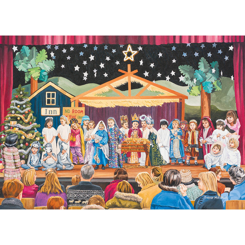 Gibsons 4 x 500 Piece Jigsaw Puzzles - Magic Of Christmas