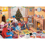 Gibsons 4 x 500 Piece Jigsaw Puzzles - Magic Of Christmas