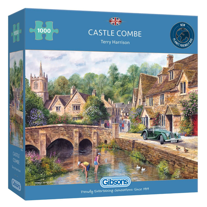 Gibsons 1000 Piece Jigsaw Puzzle - Castle Combe