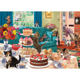 Gibsons 1000 Piece Jigsaw Puzzle - Feline Frenzy