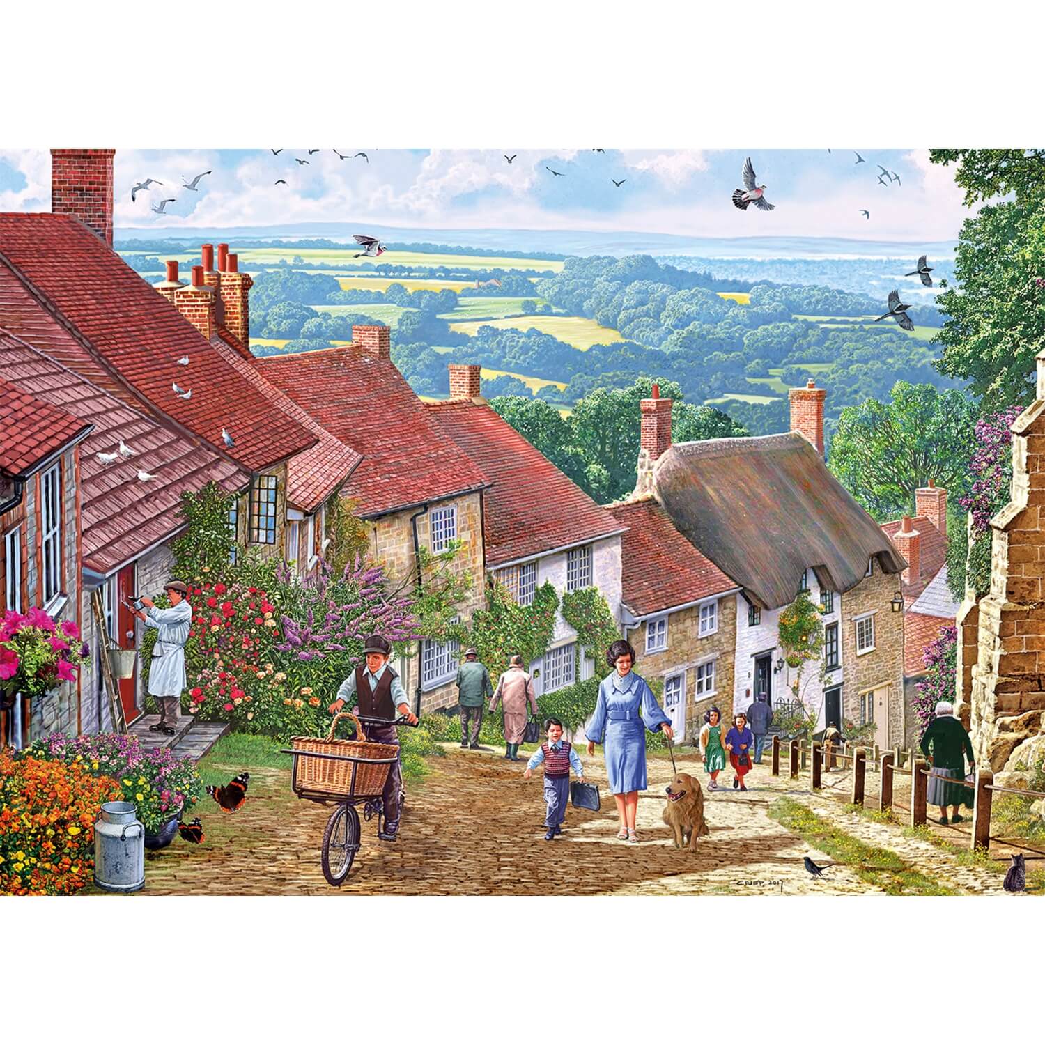 Buy Gibsons | 1000 Piece Jigsaw Puzzle - Gold Hill – Potters Cookshop