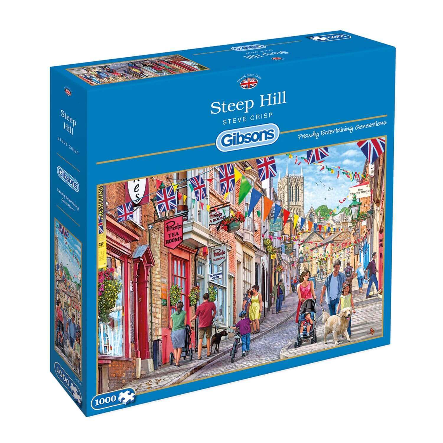 Buy Gibsons 1000 Piece Jigsaw Puzzle Steep Hill Potters