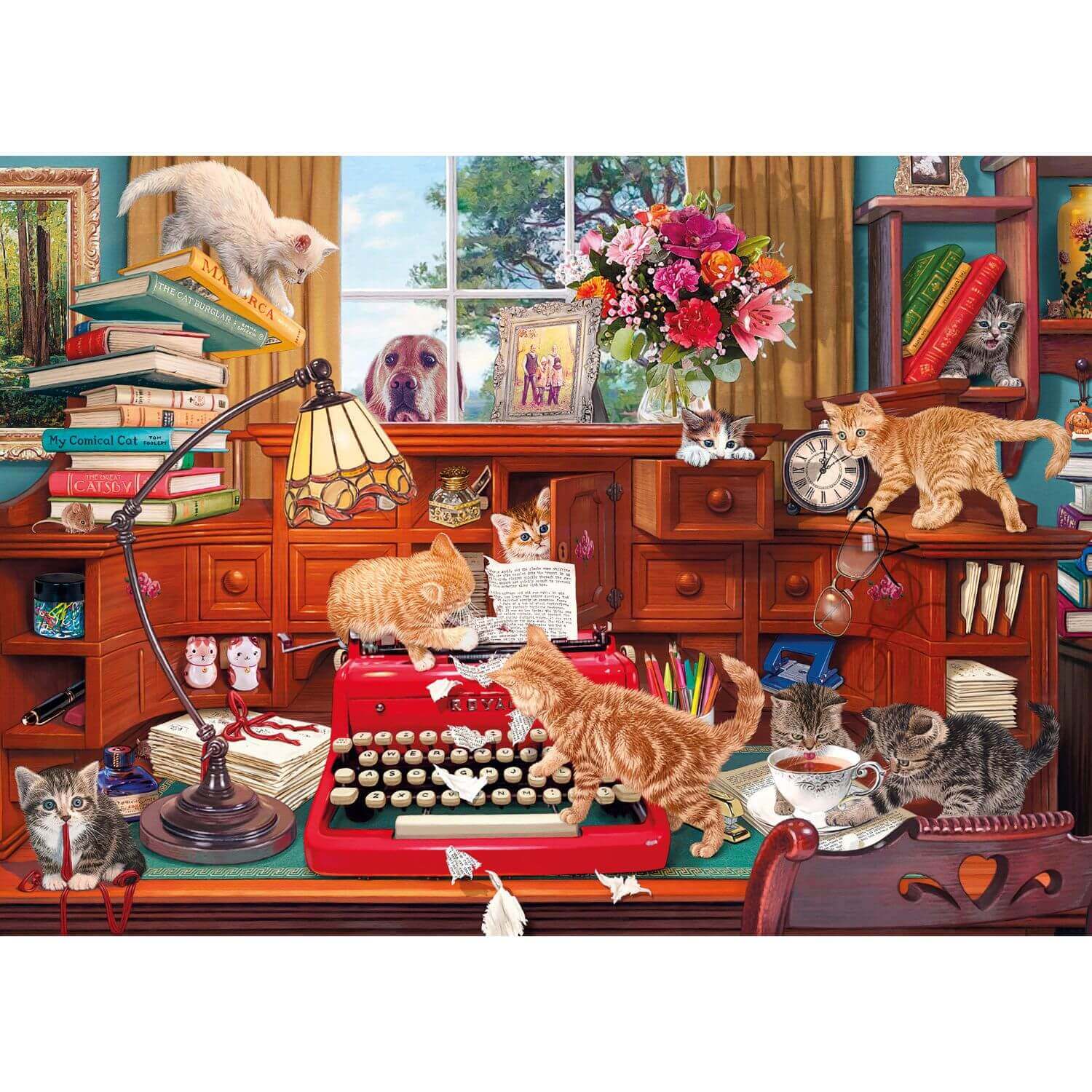Buy Gibsons | 1000 Piece Jigsaw Puzzle - Writer's Block – Potters Cookshop