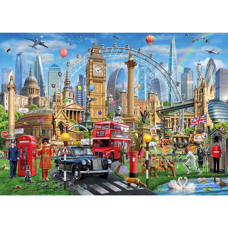 Gibsons 1000 Piece Jigsaw Puzzle - London Calling