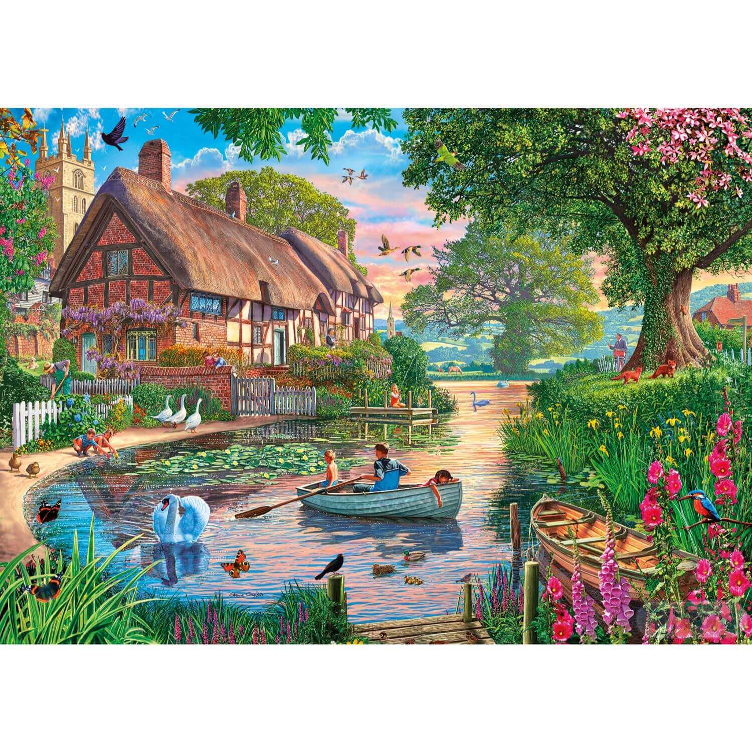 Buy Gibsons | 1000 Piece Jigsaw Puzzle - Golden Hour – Potters Cookshop