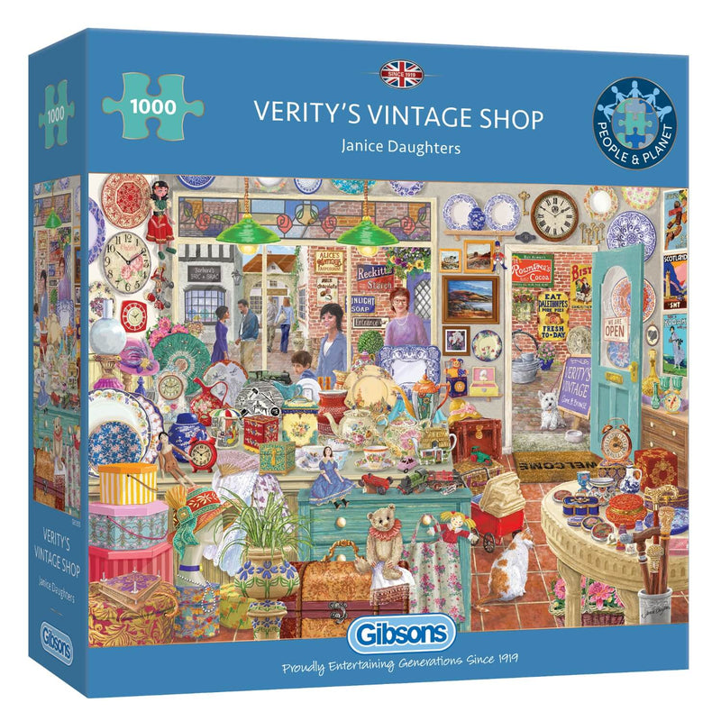 Gibsons 1000 Piece Jigsaw Puzzle - Verity's Vintage Shop