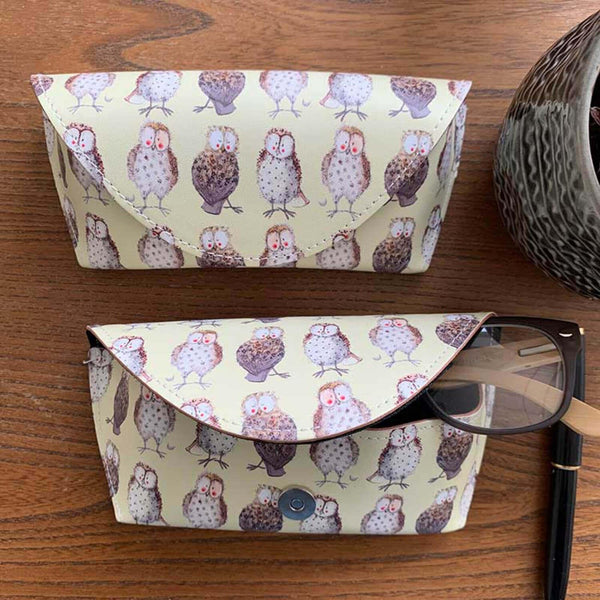Alex Clark Spectacle Case - Owls - Potters Cookshop
