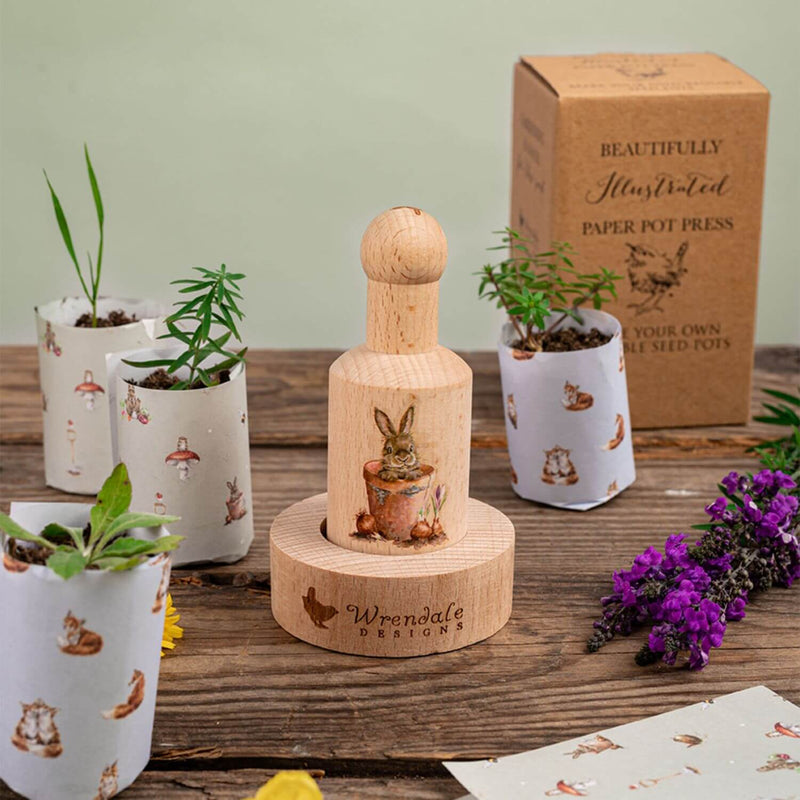 Wrendale Designs by Hannah Dale Paper Pot Press - Garden Friends