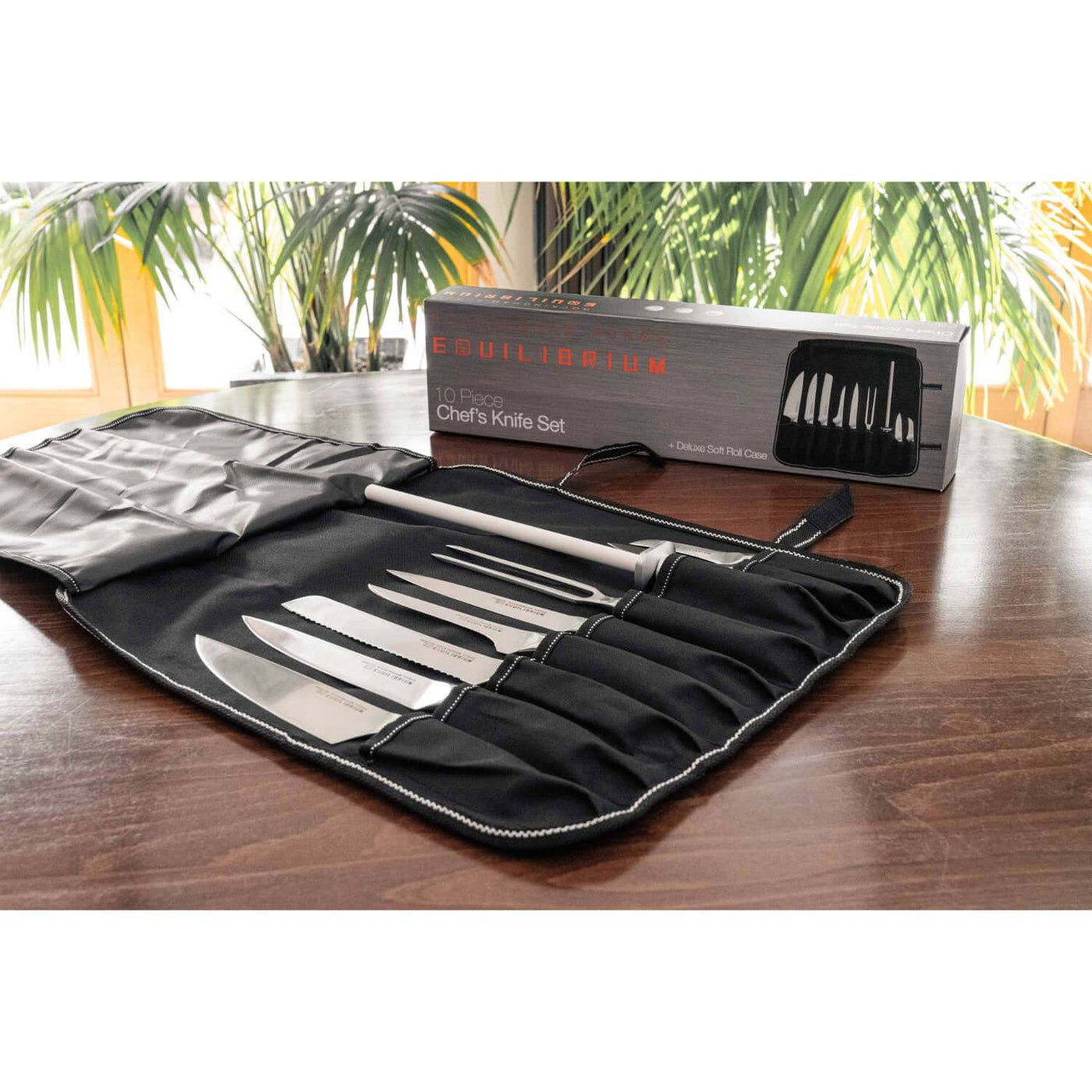 Rockingham Forge Equilibrium Carving Fork - 16cm German Stainless Steel, Black Handle, For Roasts & BBQ - View #3