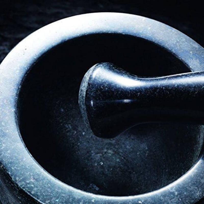 Cole & Mason Worcester Granite Pestle & Mortar - Black