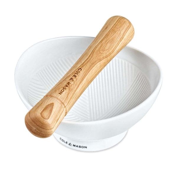 Cole & Mason Suribachi Ceramic Pestle & Mortar - Potters Cookshop